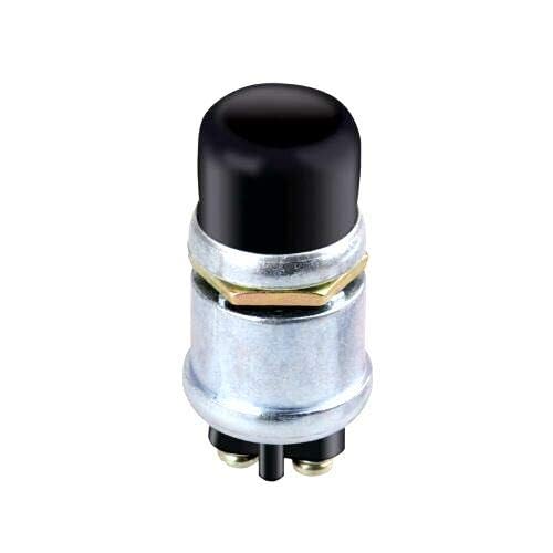 12V Golf Cart Horn Switch Button with Dust Cover - Universal Fit