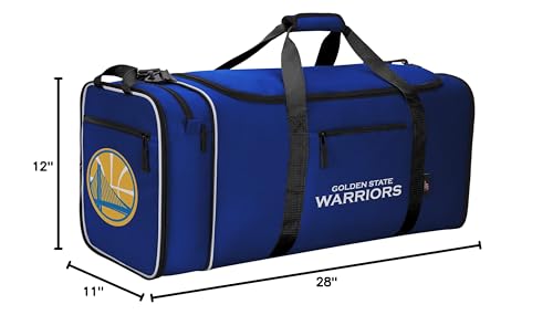 NBA Steal Duffel Bag - Golden State Warriors, 28" x 11" x 12"