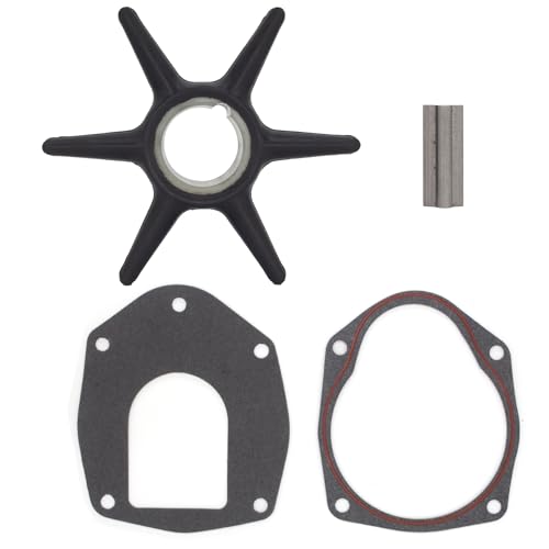 QUICKMARINER Water Pump Impeller Kit for Mercury Marine 30-300 HP Outboard - Model T2