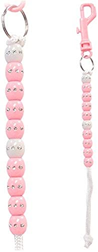 JP Lann Pink Rhinestone Bead Golf Score Counter Clip - Easy Scorekeeping Accessory