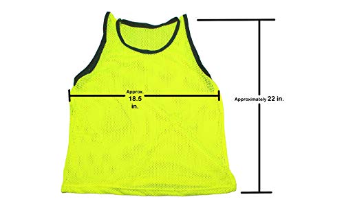 Scrimmage Training Vests for Soccer, Basketball & Team Sports