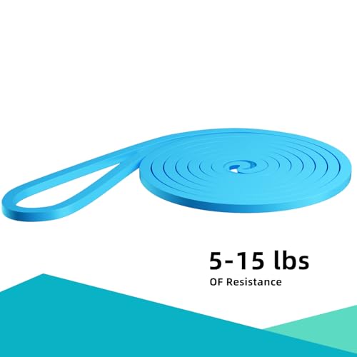 Resistance Bands for Exercise, Stretching & Therapy - Blue