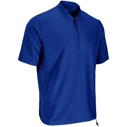 Men's Woven Warm-up Jacket - 3X-Large / Royal