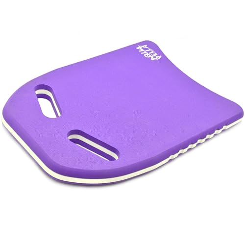 Aquapella Purple Pro Adult Swimming Kickboard - Buoyancy & Training Aid