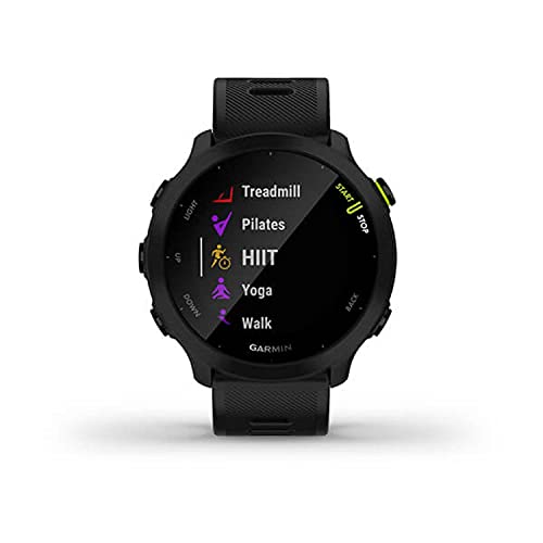 Garmin Forerunner 55 GPS Running Watch - Black (Renewed)