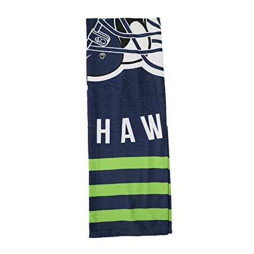 Seattle Seahawks Stripes Beach Towel - 30" x 60"
