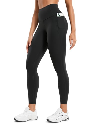 CRZ YOGA Butterluxe Leggings with Pockets 25'' Medium Black