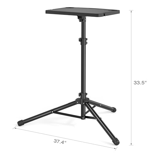Adjustable Height Indoor Cycling Desk - Foldable Laptop Stand