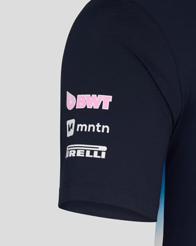 Castore Alpine Racing F1 2025 Men's Team T-Shirt - Motorsport Apparel