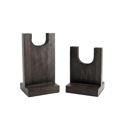 Rustic Wood Gun Display Stand for Rifles & Firearms - Collectibles Showcase