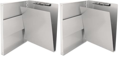 Saunders 9 x 12 Inch Aluminum Form Holder with Privacy Cover, Pack of 2