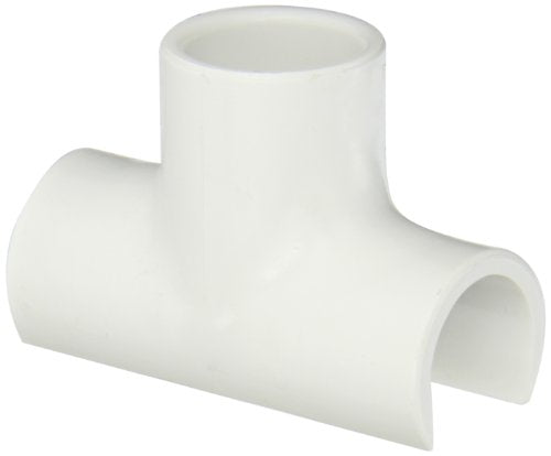 PVC Snap-On Saddle Pipe Fitting, Schedule 40, 1/2 Inch IPS