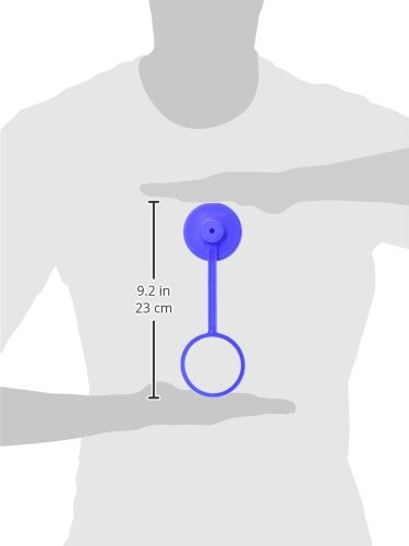 Wide Mouth Loop-Top Water Bottle - Blue