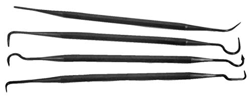 Gun Cleaning Picks Set - 4 Pack Polymer with Shaped Ends