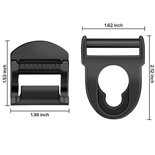 Kayak Seat Repair Kit - 4 Sets of Clips and Hooks for Stability