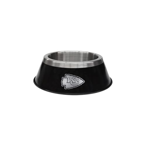 NFL Kansas City Chiefs Pet Bowl - Stainless Steel, Small