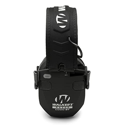 Walker's Razor Quad Muff - Black - Bluetooth - One Size