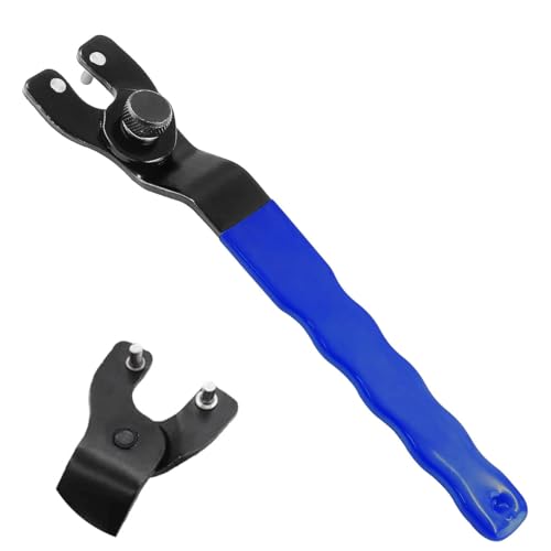 Grinder Wrench Universal Adjustable Pin Angle Grinder Wrench,Suitable for 4 ",5", 6 ",7" and 9" Angle Grinders