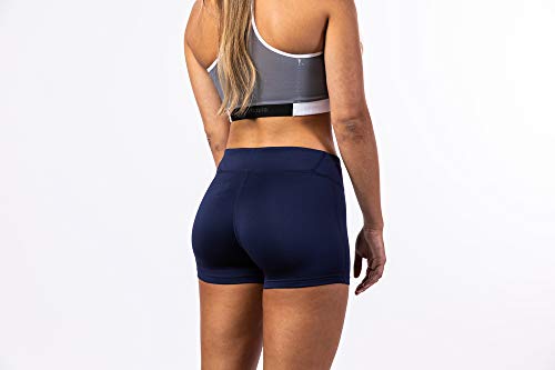 Mizuno Victory 3.5-Inch Inseam Volleyball Shorts - Small/Navy