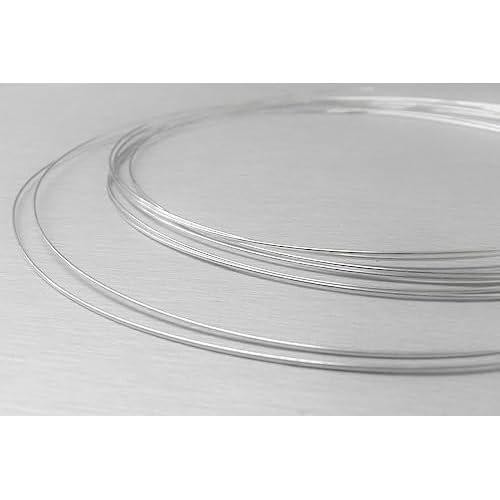 Silver Solder Wire for Soldering Jewelry Making and Repair 20Ga Extra Easy Soft Silver Solder 5 Feet