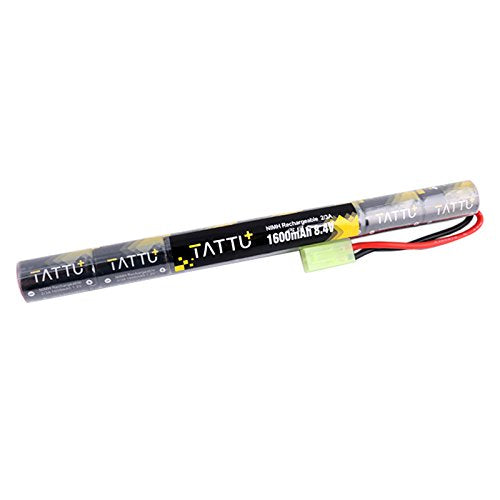 8.4V 1600mAh NiMH Airsoft Battery with TMY Connector - Butterfly Stick