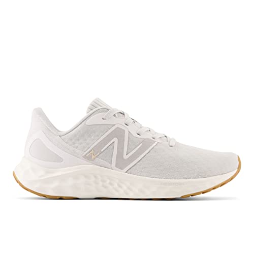 Women's Fresh Foam Arishi V4 Running Shoe - Summer Fog/Nimbus Cloud/Light Gold Metallic