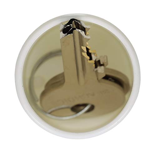 Floating Key Buoy - 1 7/64 x 2 51/64 Inch Marine Keychain