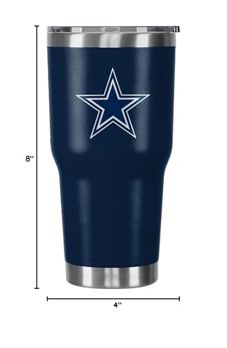 30oz Insulated Stainless Steel Travel Mug with Team Logo