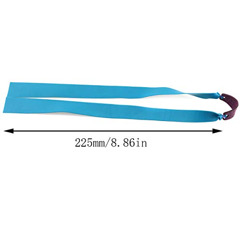 12-Pack High Elastic Rubber Bands for Slingshots - Blue