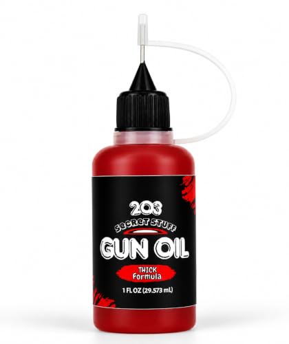 High Viscosity Gun Oil - Precision Needle Oiler, 1 oz - Black