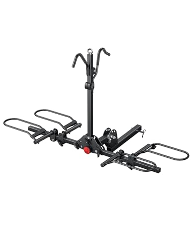 2-Bike Hitch Mount Rack for Cars & SUVs - 200LB Capacity