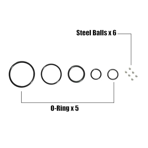 Replacement O-Ring and Steel Ball Kit for ACEHIVE 40mm Grenade - V1