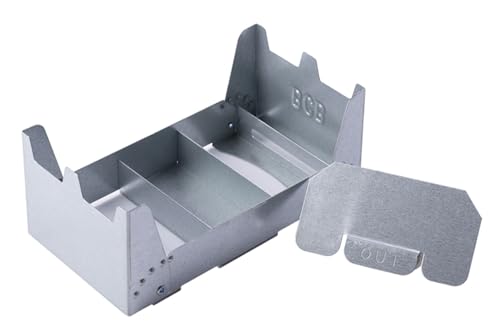 Multi-Fuel Pocket Cooker with Windbreak - Lightweight & Compact
