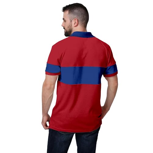Men's Performance Cotton Polo Shirt - MLB Team Color Logo