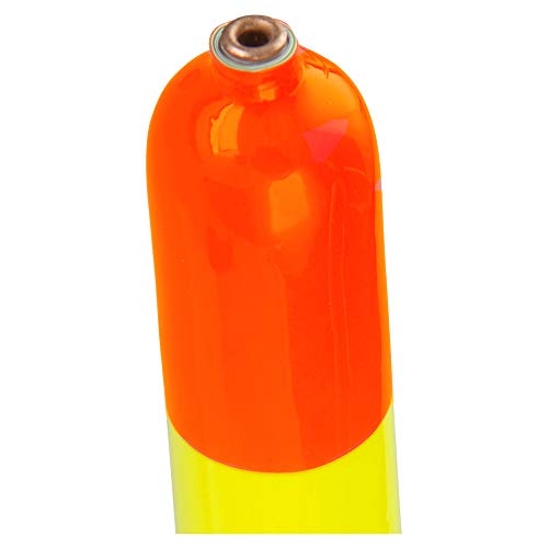 Weighted Balsa Wood Pole Float - Orange, 7 Inch