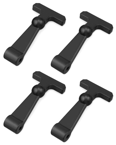 4 Pack YETI RTIC Cooler Latches Replacement Rubber Locking Latches Black