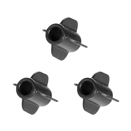 Torpedo Earbuds 3-Pack for Hearing Devices Silicone Ear Tips Black