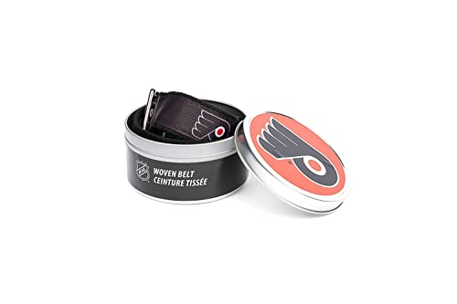 Philadelphia Flyers NHL Hockey Belt - Black, Large, Adult