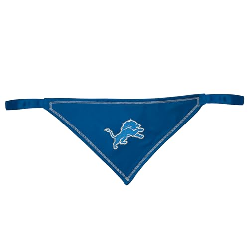 NFL Detroit Lions Dog Bandana - Large/X-Large Tie Scarf