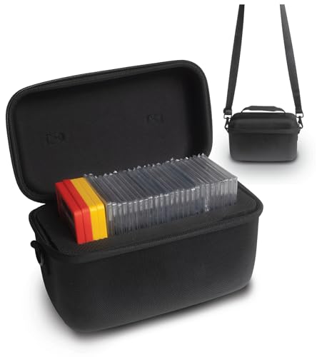 Panopply Slab Card Storage Box for Graded Sports & TCG Cards with Zipper & Shoulder Strap