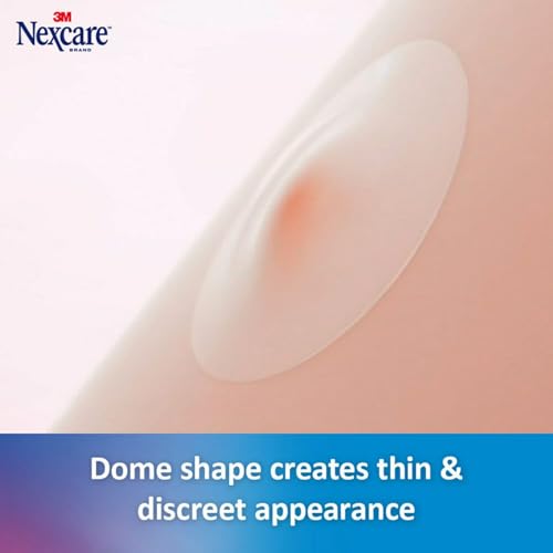 Nexcare Thin and Transparent Acne Patch, Skin Cover Absorbs Pus Oil