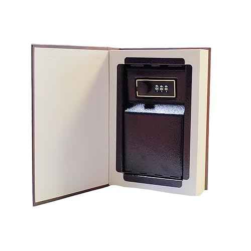 Real Paper Transfer Book Safe, Combination Lock,Hollow with Secret Hidden Compartment (Les Miserables-Combination)