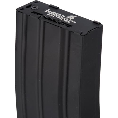 High Capacity 300 Round AEG Airsoft Magazine - Black