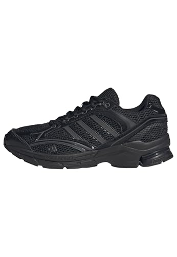Men's Casual Sneakers - adidas Spiritain 2000 - 9.5 Women/8.5 Men - Black/Grey/Carbon