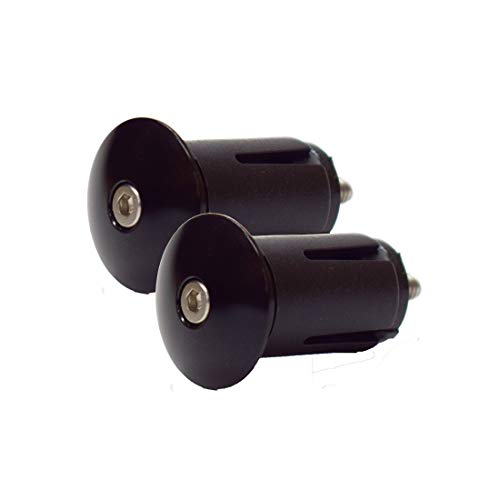 Bike Handlebar End Plugs - Standard Fit for Road & Mountain Bikes