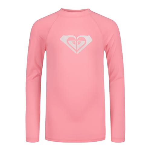 Kids Long Sleeve Rashguard Shirt with UPF 50+ - Plumeria 8-10