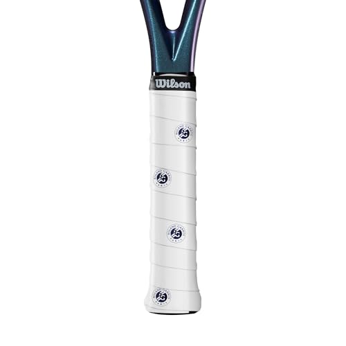 Tennis Overgrip - 3 Pack, Extra Tacky Grip, White/Navy