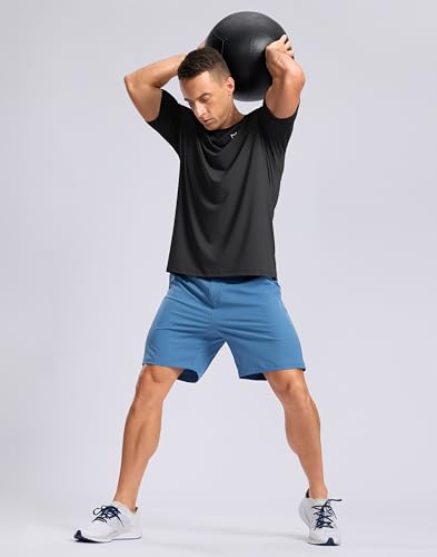 Men's Moisture Wicking Athletic T-Shirt - Quick Dry Cooling Tee