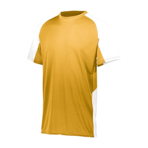 Youth Cutter Multi-Sport Jersey - X-Large - Athletic Gold/White