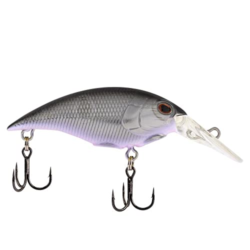 Money Badger Fishing Hard Bait - Black Silver, 2.1in (1/4 oz)